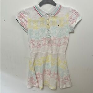 TOMMY HILFIGHER COLORFUL PILO KIDS DRESS SIZE‎ M